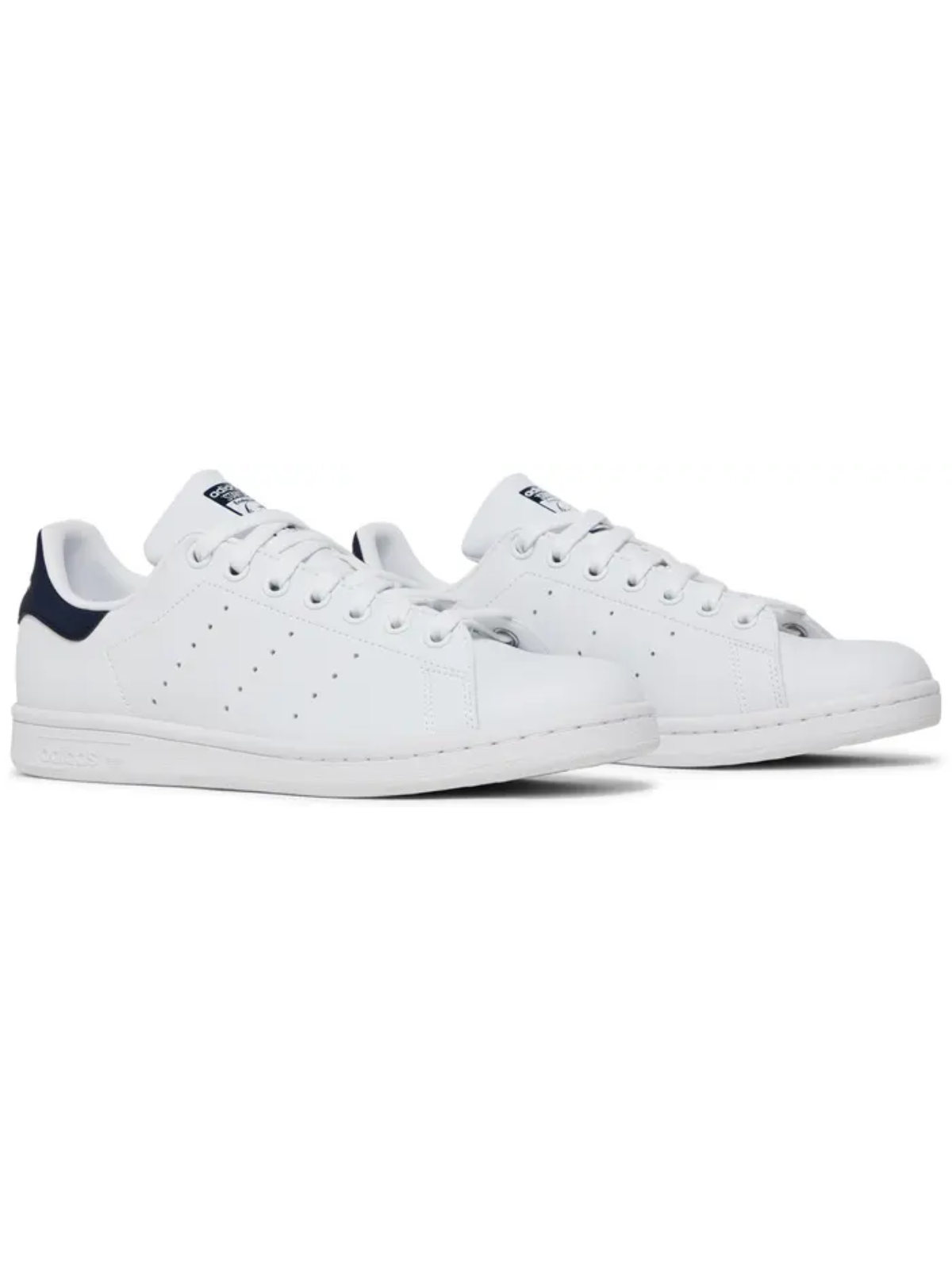 Adidas Men's White / Navy Stan Smith Sneakers, Q47224
