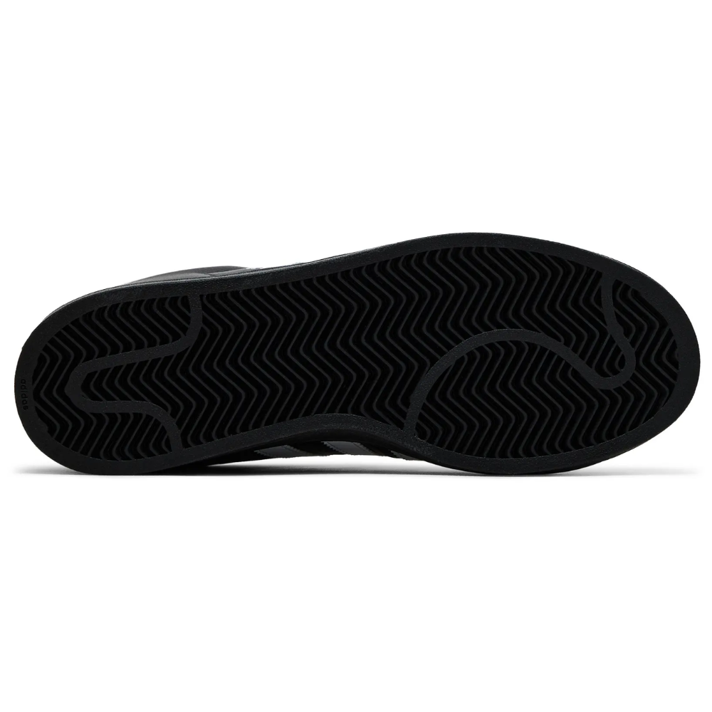 Adidas Originals Men's Black Superstar II Sneakers, JI0079