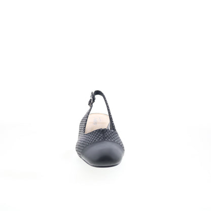 Trotters Dea T7001-031 Womens Black Extra Narrow Slingback Heels Shoes