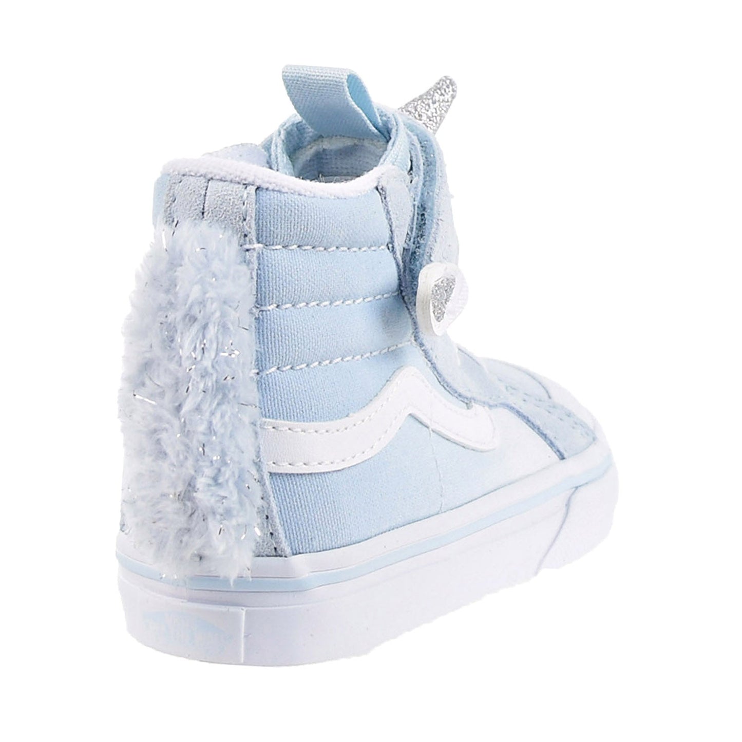 Vans Unicorn Sk8-Hi Toddlers Shoes Delicate Blue-Silver