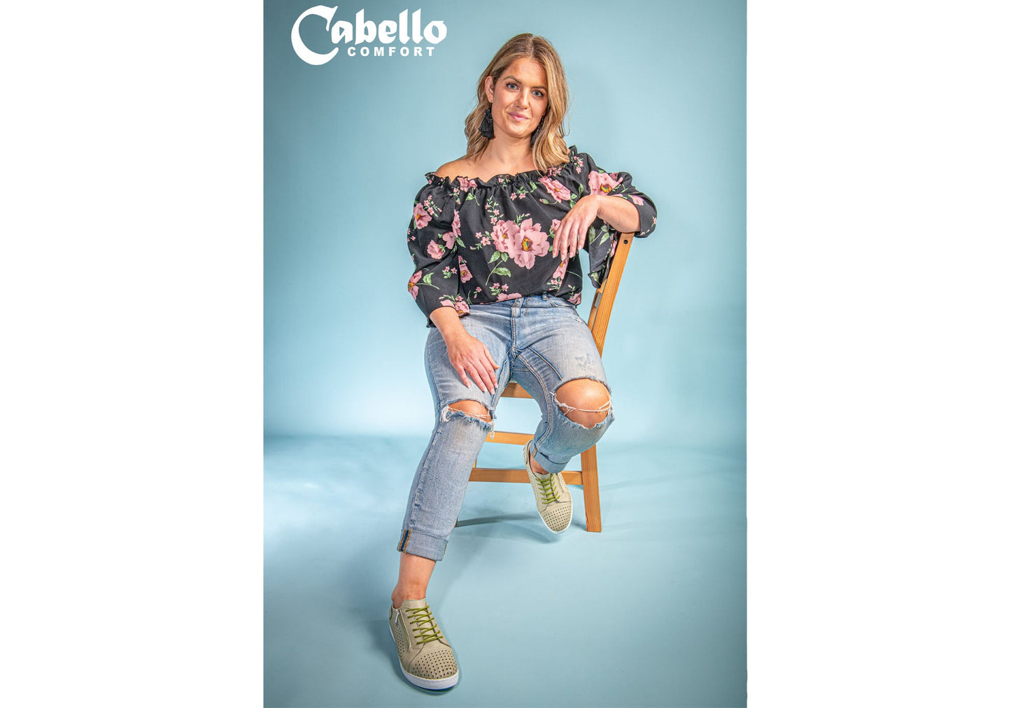 Cabello Comfort EG17 Womens Leather European Leather Casual Shoes